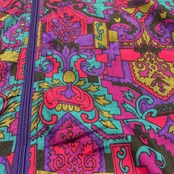 EUC RARE Vintage Sequence Windbreaker Jacket - Picture 5 of 11